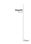 SlopeFE Oasys GEO Suite for Windows