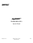 ORTEC digiDART Operator Manual