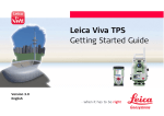 Leica Viva TPS Getting Started Guide