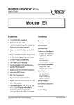 Modem E1