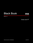 Ixia Black Book: Voice over IP