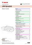 iPF6400 Basic Guide - Poster Printer | Wide Format Plotter Printer