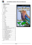 Lynx BirdTicks Southern Africa User Guide (1.0)