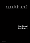 User Manual Nord Drum 2