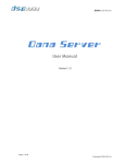 Dana Server User manual v1.0