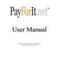 Payforit.net user manual.