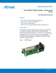 Atmel AVR2033: SAM-ICE Adapter