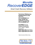 RecoverEDGE Technical Reference