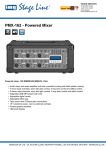 PMX-162 - Powered Mixer