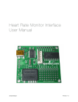 Heart Rate Monitor Interface User Manual