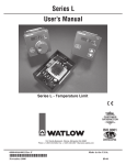 Watlow LV Series Manual PDF