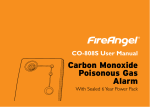 Carbon Monoxide Poisonous Gas Alarm