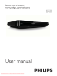 Philips BDP2900 User Guide Manual