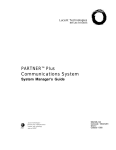 Partner Plus R1 System Manager Guide