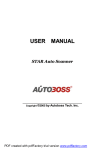 STAR USER MANUAL