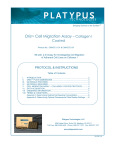 Oris™ Cell Migration Assay - Collagen I Coated Protocol