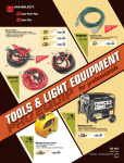 TOOLS & LIGHT EQUIPMENT