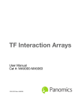 TF Interaction Arrays