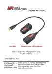 UH-1BT & UH1BTX HDBaseT Extender User Manual