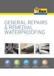 GENERAL REPAIRS & REMEDIAL WATERPROOFING