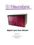 Digital Lynx User Manual
