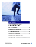 JPMorgan Chase PaymentNet User Manual