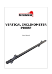 Vertical Inclinometer Probe