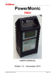 PowerMonic-PM25-User Manual-Rev-1.0