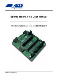 StickIt! Board V1.0 User Manual