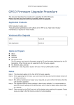 GM10 Firmware Upgrade Procedure