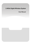 2.4GHz Digital Wireless System