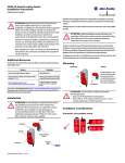 440G-LZ Guard Locking Switch Installation Instructions