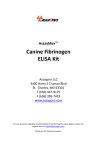 AssayMaxTM Canine Fibrinogen ELISA Kit