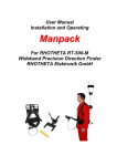 RT-500-M Manpack User Manual