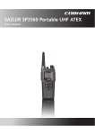 SAILOR SP3560 Portable UHF ATEX