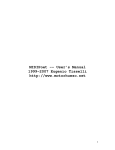 MIDIPoet -- User`s Manual 1999-2007 Eugenio Tisselli http://www