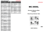 MC300XL_Wood appendix_User Manual _Eng ver3