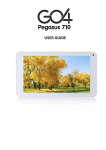 Pegasus 710 User Manual