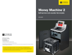 Money Machine 2 self-service coin counter bin models user guide