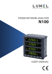 POWER NETWORK ANALYSER USER`S MANUAL