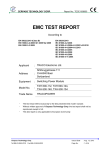 EMC TEST REPORT - Traco Electronic AG