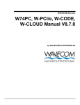 W74PC, W-PCIe, W-PCI, W-CLOUD and W-CODE