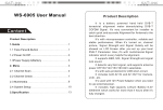 WS-6905 User Manual