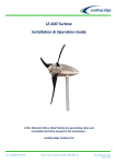 User Manual - Leading Edge Turbines