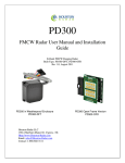 FMCW Radar User Manual and Installation Guide
