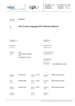(UCL) Reference Manual