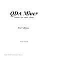 QDA Miner - Provalis Research