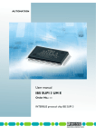 User manual IBS SUPI 3 UM - Digi-Key