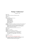 Package `Luminescence`