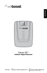 weBoost Home 4G 470101 User Manual